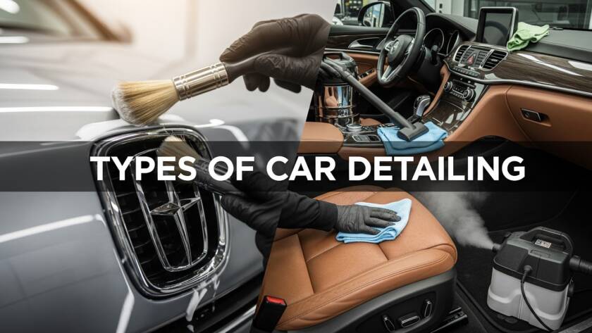 Different Types of Car Detailing in 2025