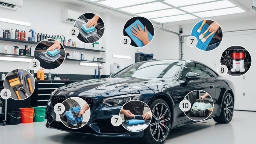 tips for detailing your car​