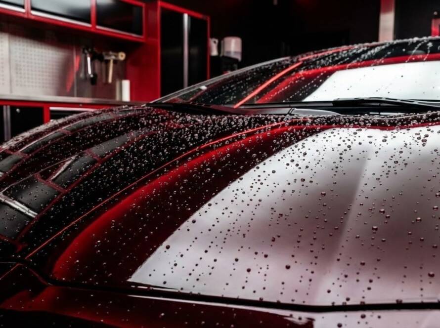 Hydrophobic Coating for Cars