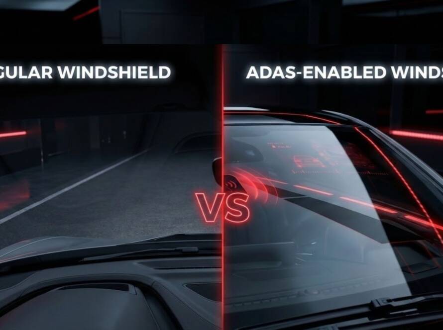 Regular vs ADAS Windshields