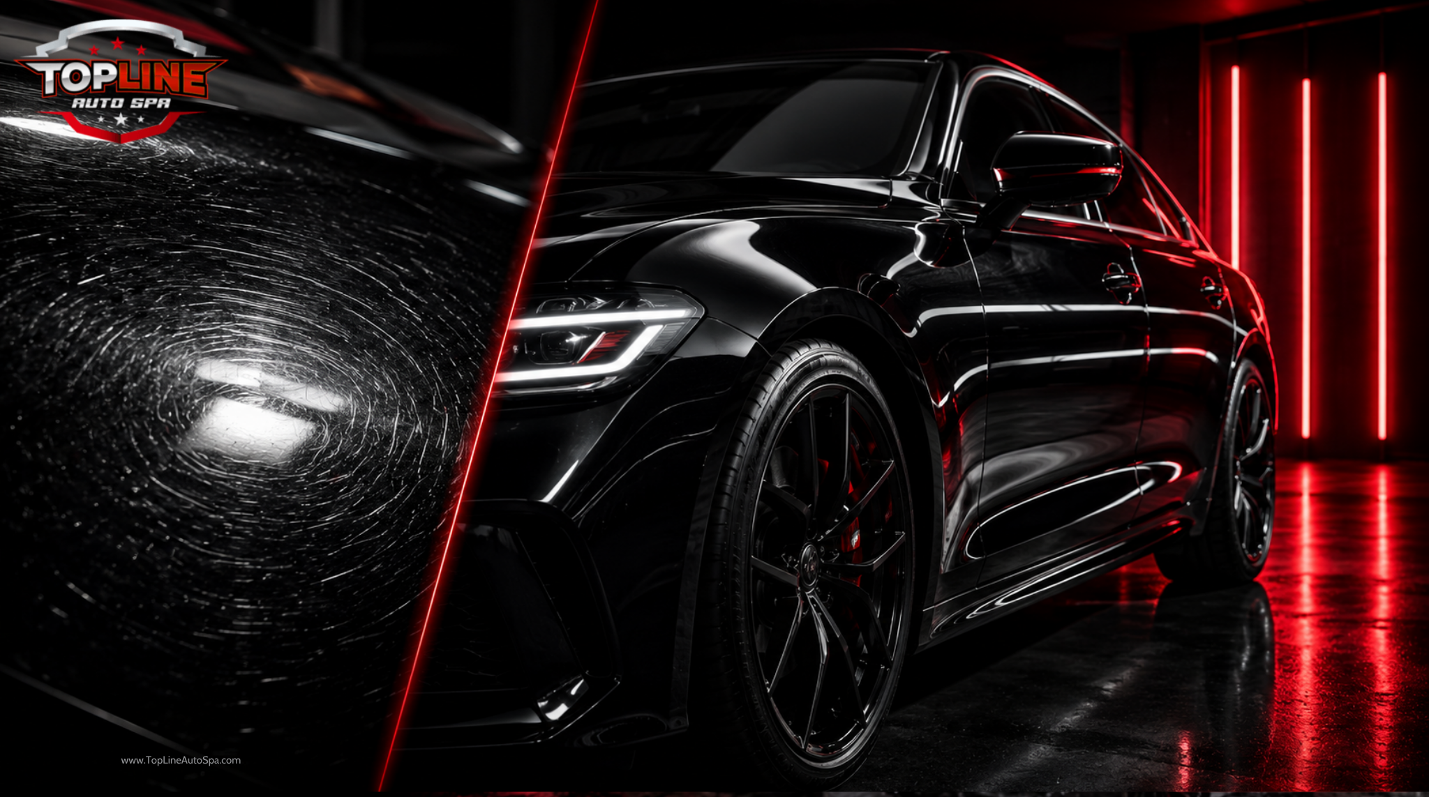 Why Black Cars Show More Scratches and Swirl Marks