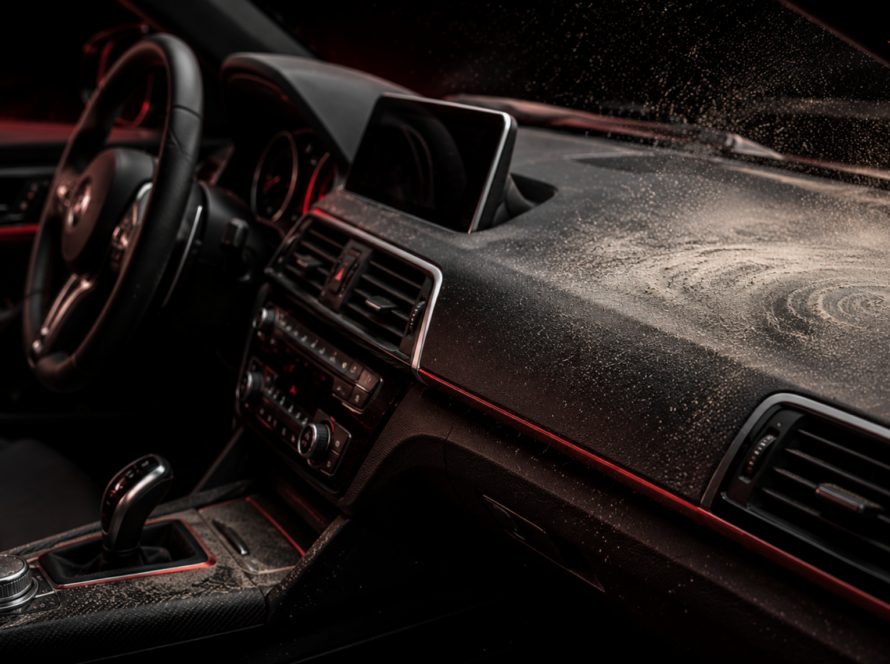 Why Car Interiors Get Dusty So Quickly