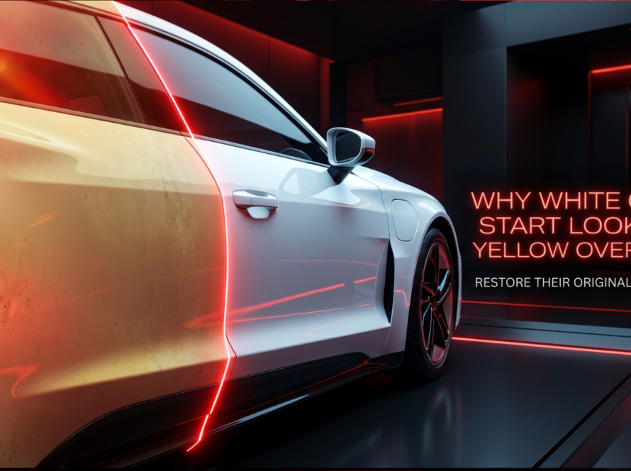 Why White Cars Start Looking Yellow Over Time