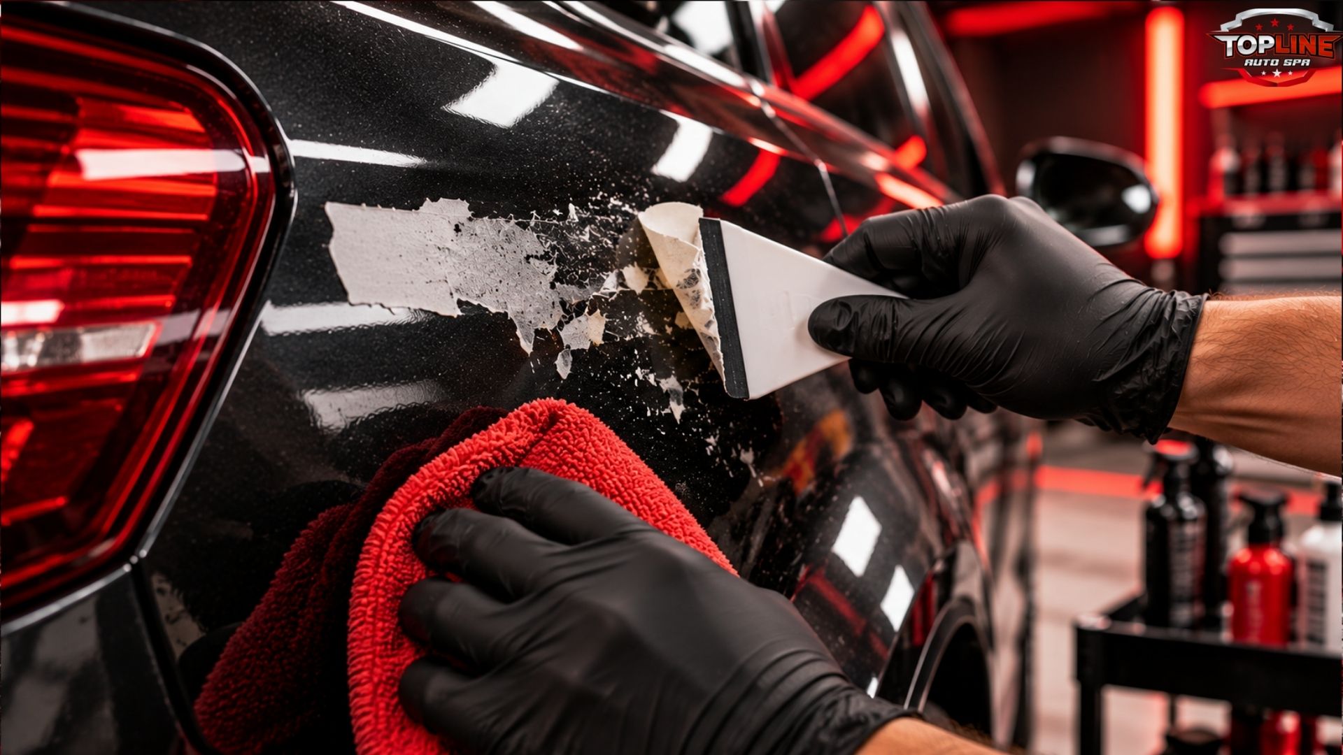 How to Remove Adhesive from Car Paint