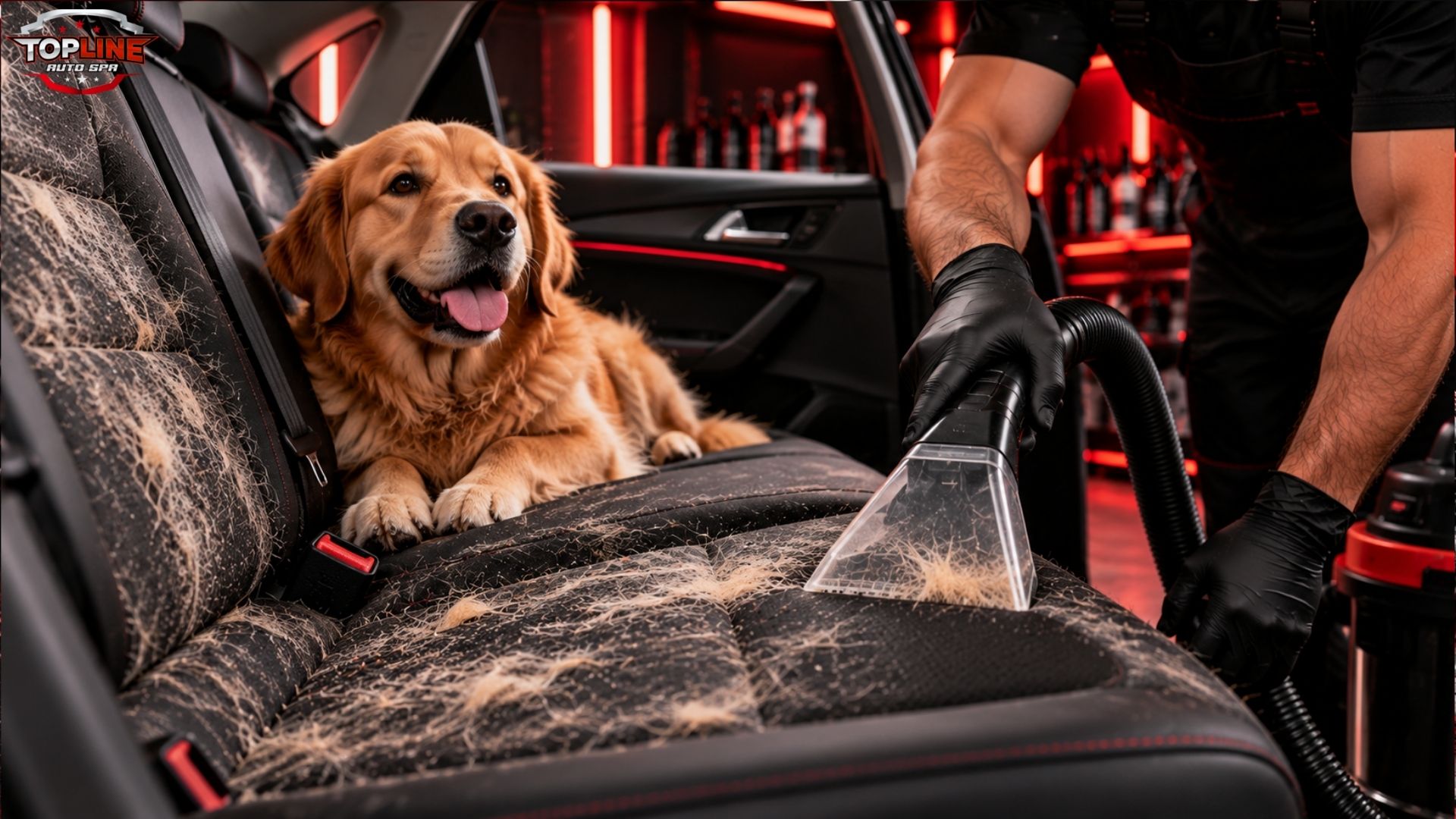 How to Remove Pet Hair From Car